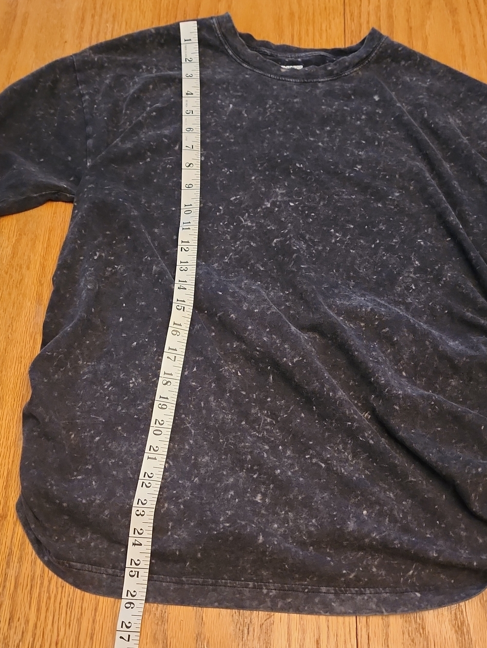 PINK Victoria's Secret Mineral Wash Long Sleeve Shirt - Charcoal - Picture 13 of 16